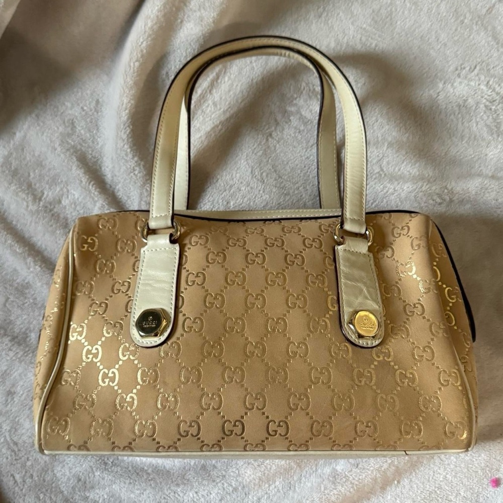 RARE 2000s Gucci Boston Bag - Picture 3 of 8